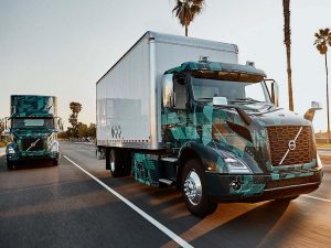 Volvo en mode électrique pour son modèle VNR